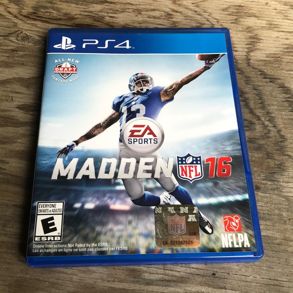 PS4 game - Madden 16